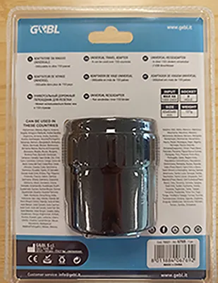 Travel adaptor