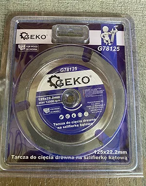Saw blade for angle grinders