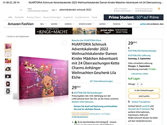 Advent calendar