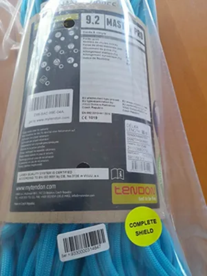 Climbing rope