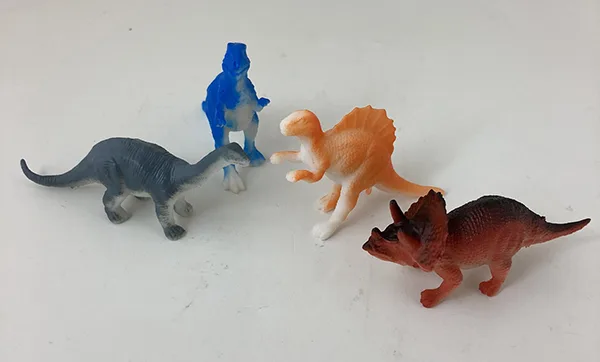 Toy dinosaurs
