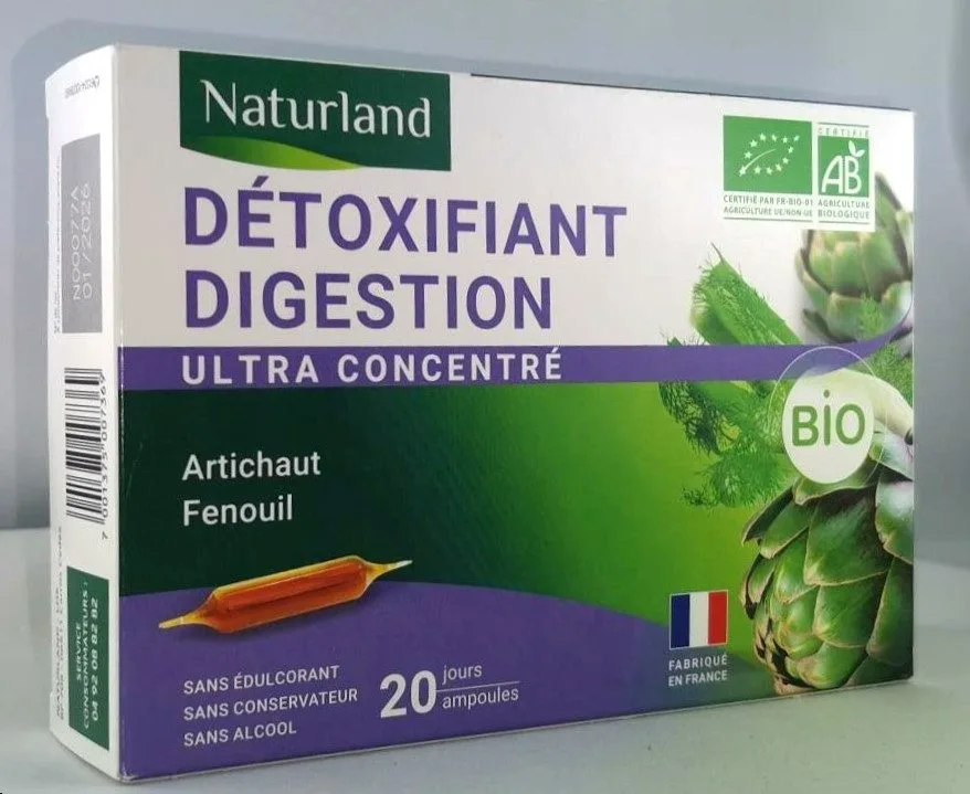 Detoxifiant digestion ultra concentré bio