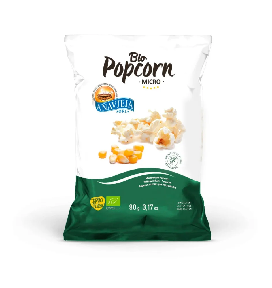 Pop corn à éclater micro ondable 90g