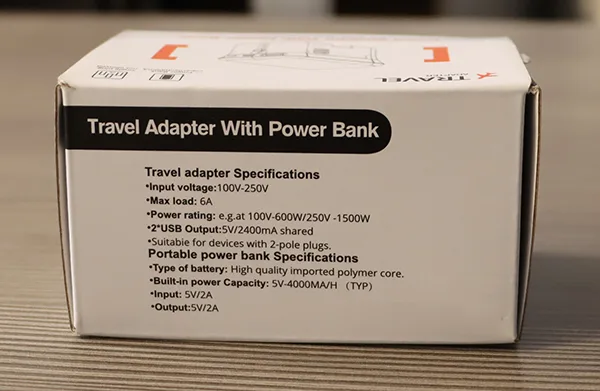 Travel adaptor