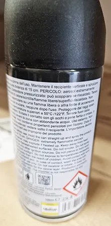 Deodorant spray