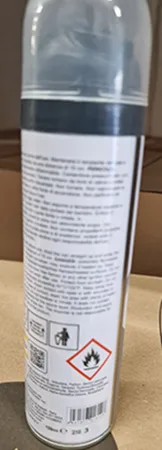 Deodorant spray