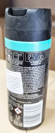 Deodorant spray