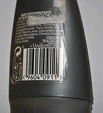 Deodorant spray