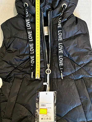 Gilet with hood