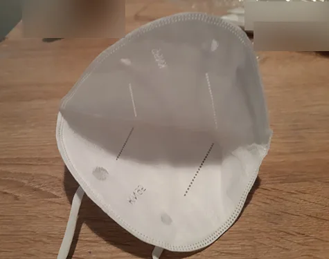 Particle filter mask
