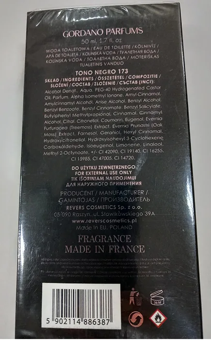 Eau de toilette
