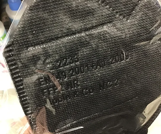 Particle filter mask
