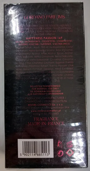 Eau de toilette