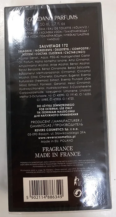 Eau de toilette