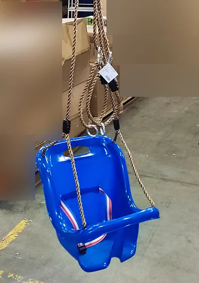 Plastic swing