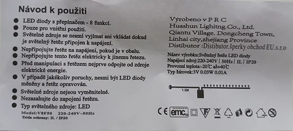 Lighting chain