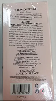 Eau de toilette
