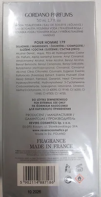 Eau de toilette