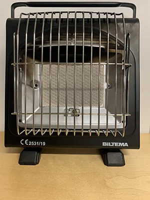Portable gas heater