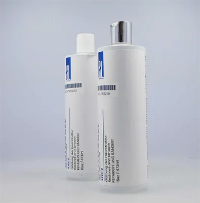Hair straightening gel