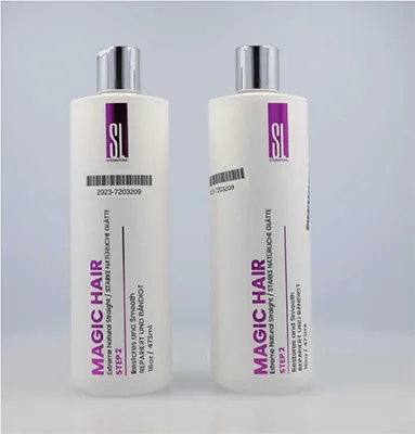 Hair straightening gel