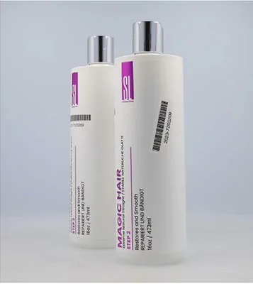 Hair straightening gel
