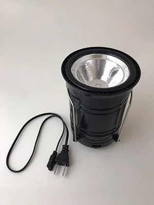 Black camping light