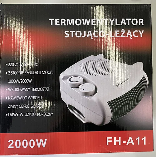 Fan heater