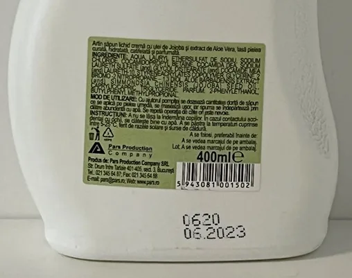 Cream soap