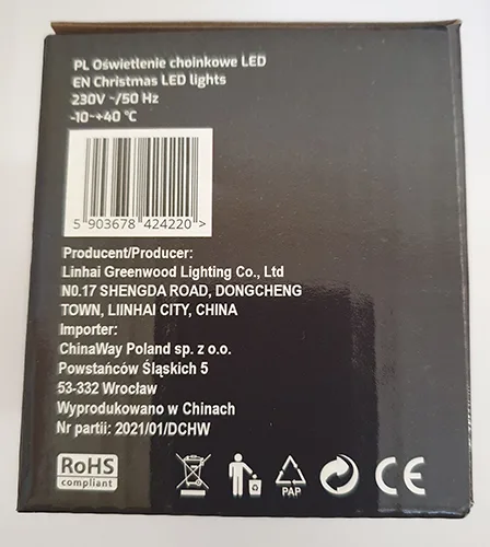 Lighting chain