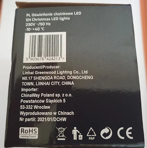 Lighting chain