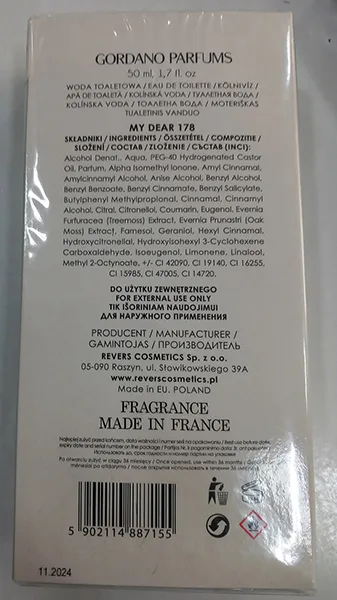Eau de toilette