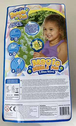 Soap bubble toy