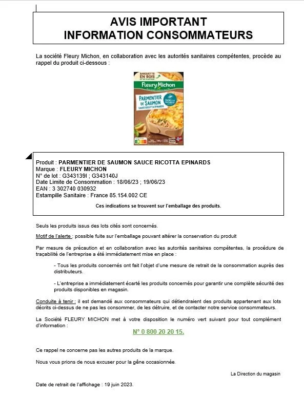 Parmentier de saumon sauce ricotta epinards