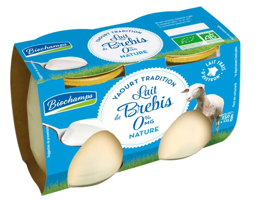 Yaourt brebis tradition 2x125g