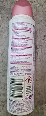 Deodorant spray