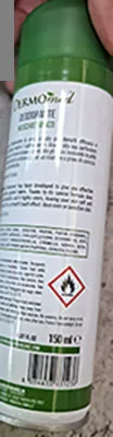 Deodorant spray