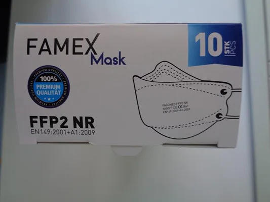 Particle filter mask