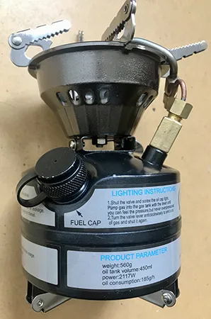 Portable gas stove