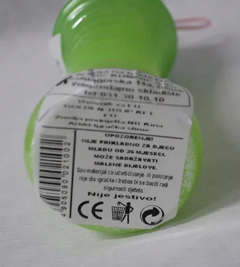 Toy slime