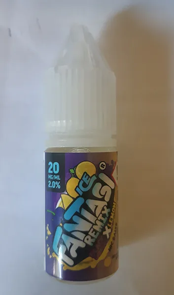 Liquid for e-cigarette in refill container