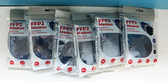 Particle filter mask