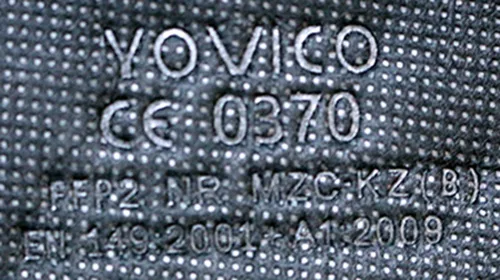 Particle filter mask