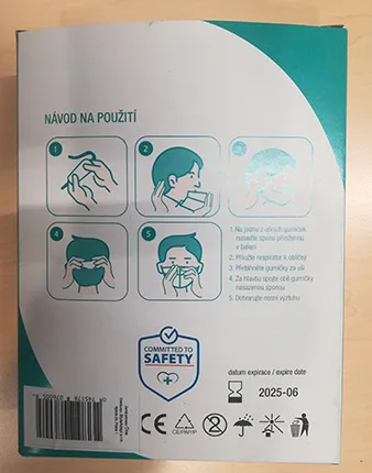 Particle filter mask