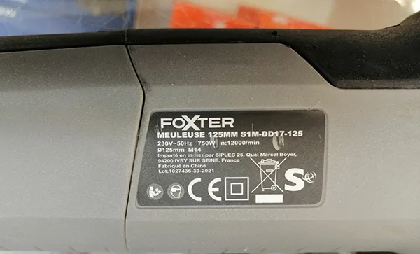 Angle grinder