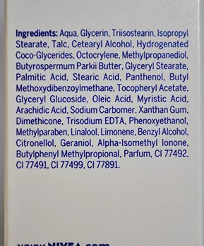 Moisturising cream