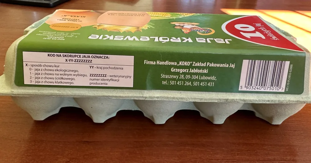Aktualizacja ostrzeżenia publicznego dotyczącego żywności z dnia 31.05.2023 r.: Stwierdzenie Salmonella Enteritidis na powierzchni skorupek jaj konsumpcyjnych