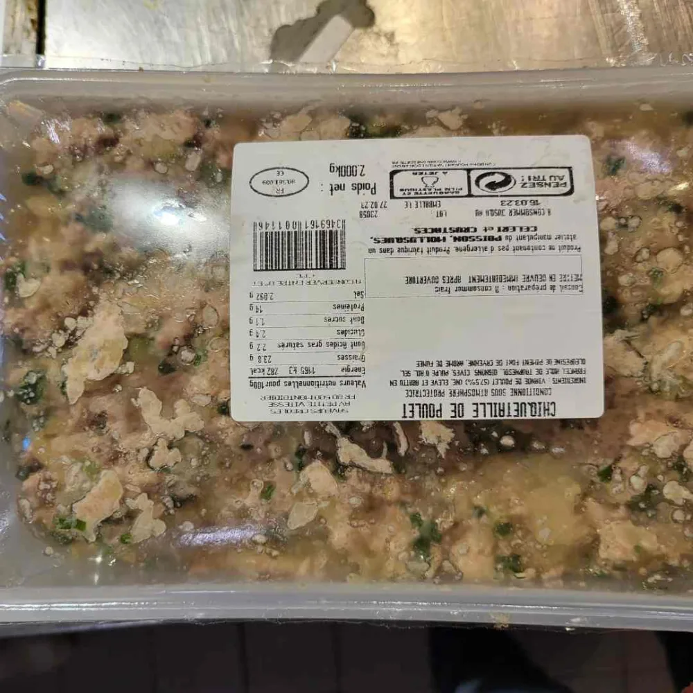 Chiquetaille de poulet