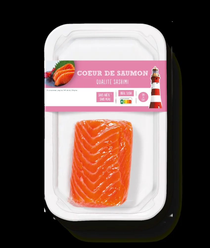 Coeur de filet de saumon