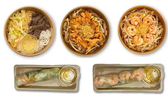 Woks et rouleaux de printemps